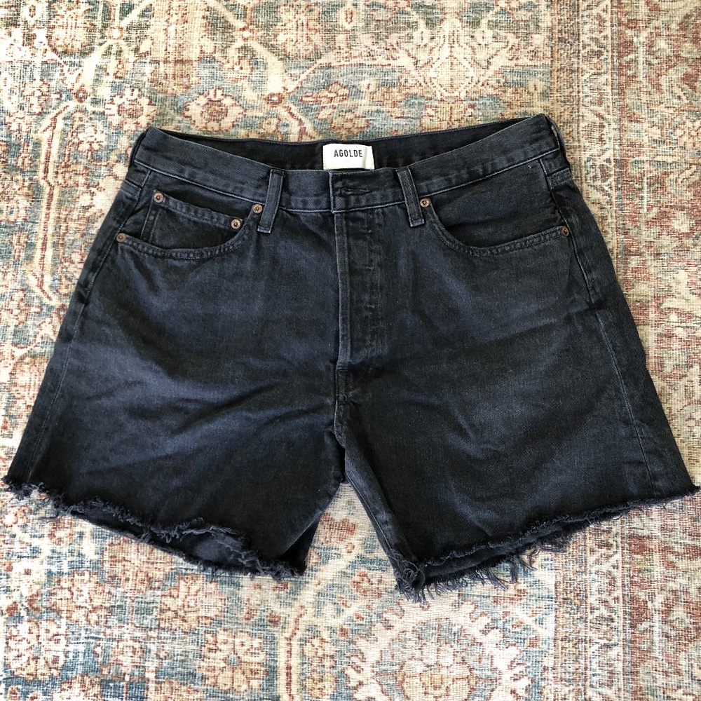 AGolde Parker Long Vintage Cut Off Shorts - Washed But Never Worn – Size 30
